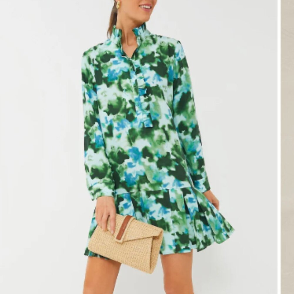 TUCKERNUCK Deep Lagoon Tate Dress size XS NWT